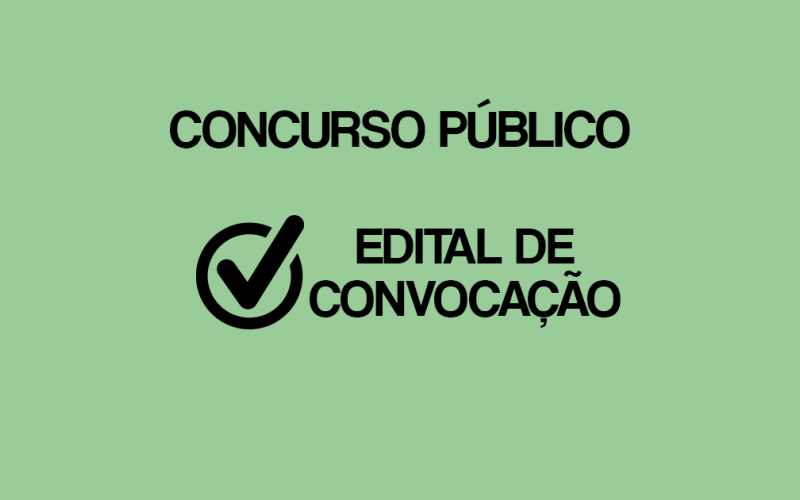 EDITAL DE CONVOCAÇÃO DE APROVADO NO CONCURSO 001/2025